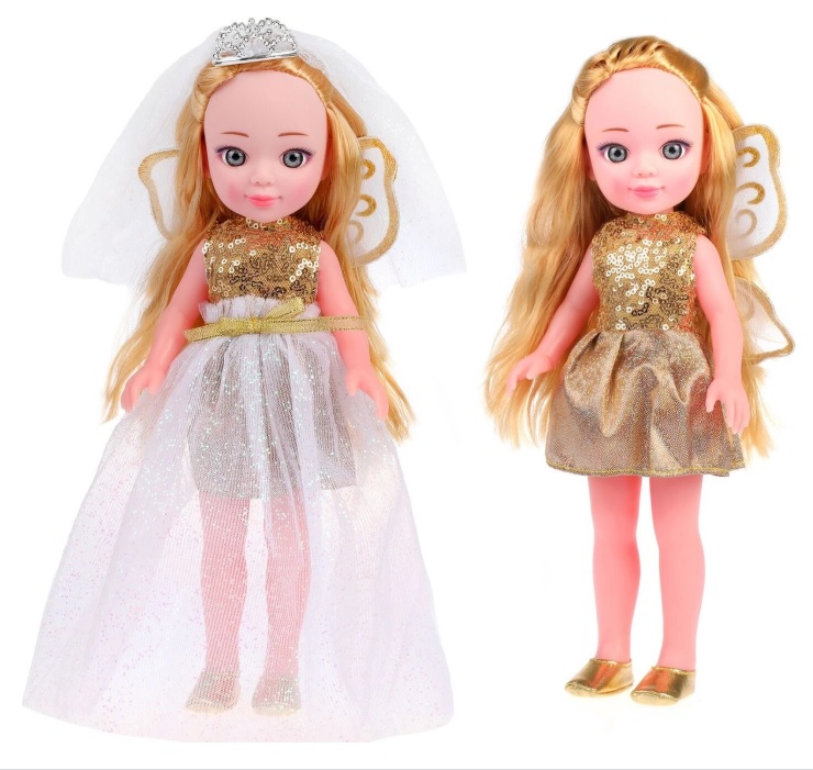 Кукла Волшебное превращение 2в1 Фея-невеста  
